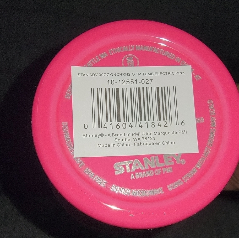 đź’“đź’“ELECTRIC PINKđź’“đź’“ 30oz Stanley Quencher H20 Tumbler Genuine Stanley - Picture 3 of 5
